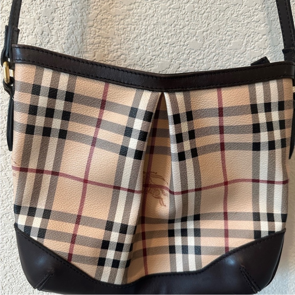 Burberry Black and Tan Women's Bag - Picture 5 of 6